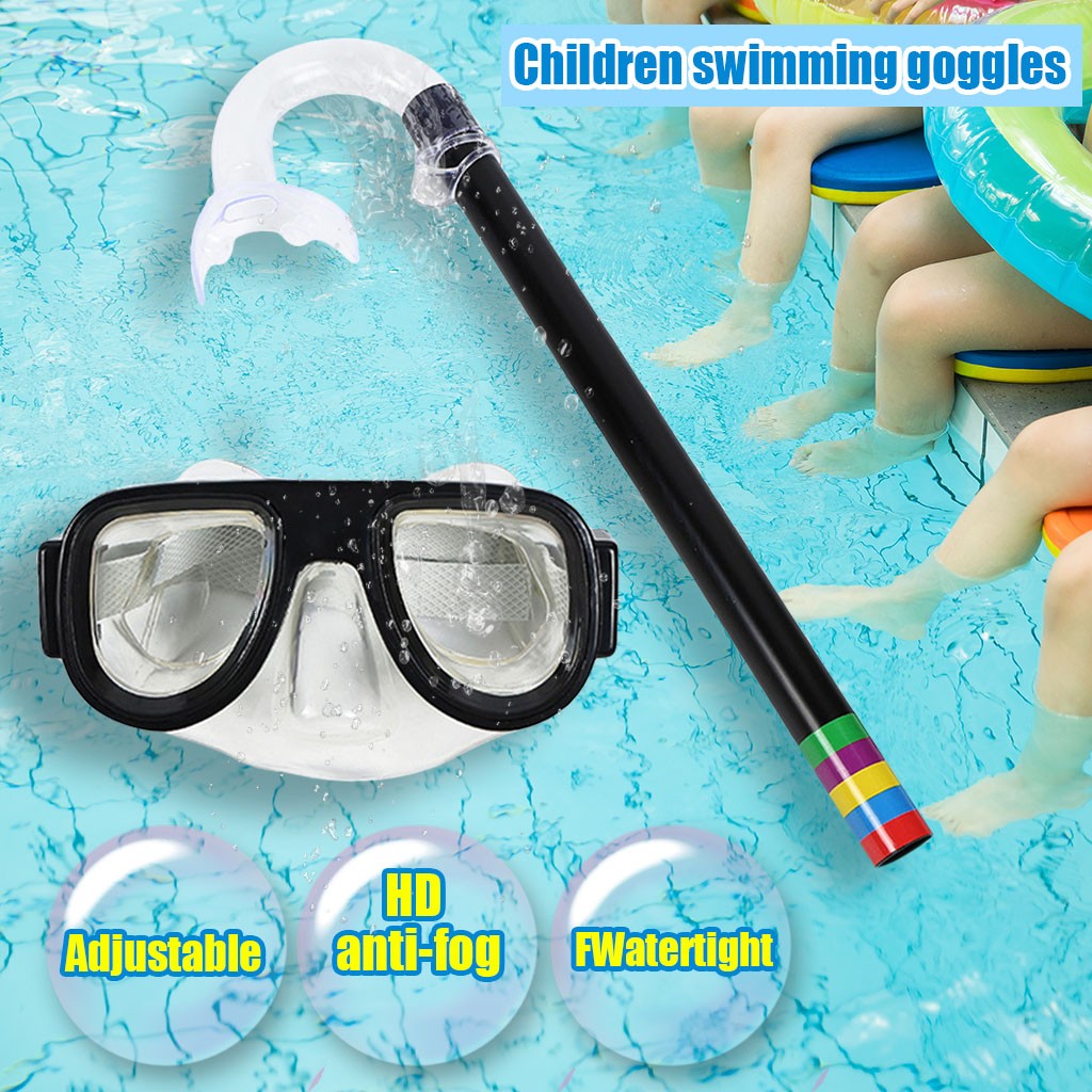 Snorkel Dry Top - Gafas de buceo para niños de