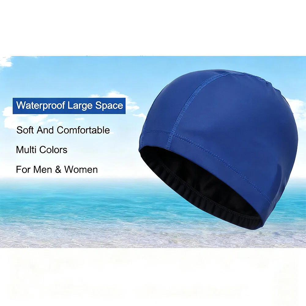 Aquatic Sports Hat - Gorro de baño unisex impermeable de