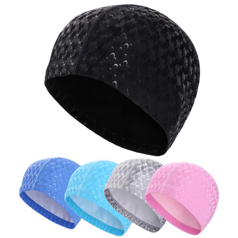 Aquatic Sports Cap - Gorro de natación para adultos, hombres