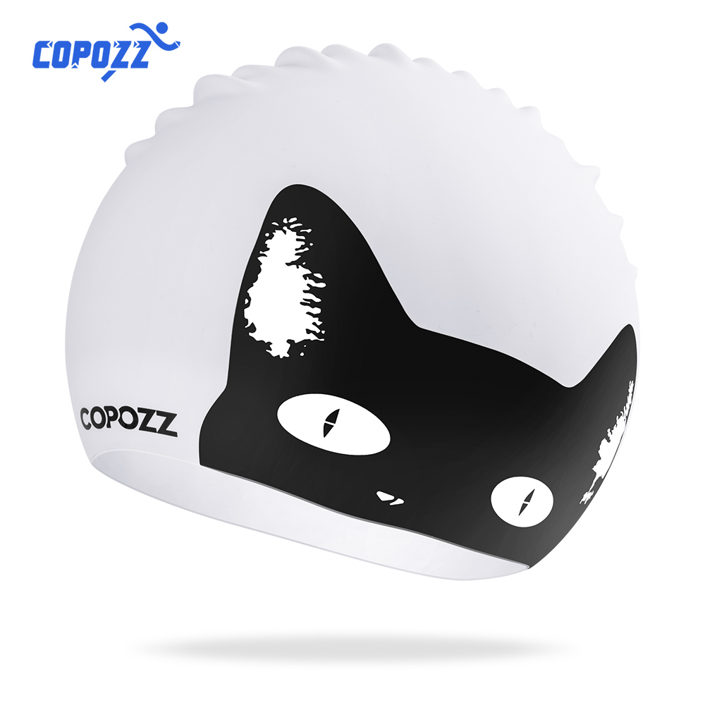 COPOZZ Gorro de natación de si - Aquatic Sports Hat reseña y precio