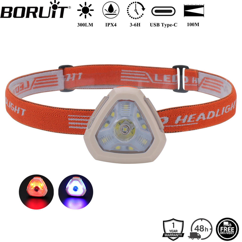 BORUiT 300LM tapa Clip LED far - Aquatic Sports Hat reseña y precio