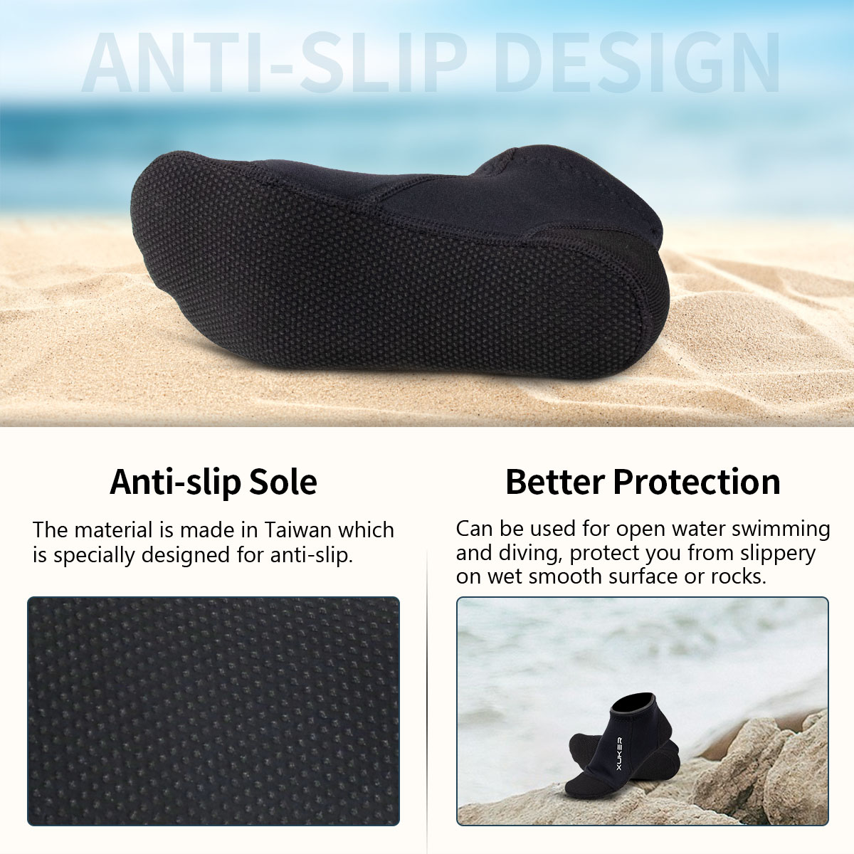 Calcetines de neopreno de 3mm  - Snorkel Dry Top reseña y precio