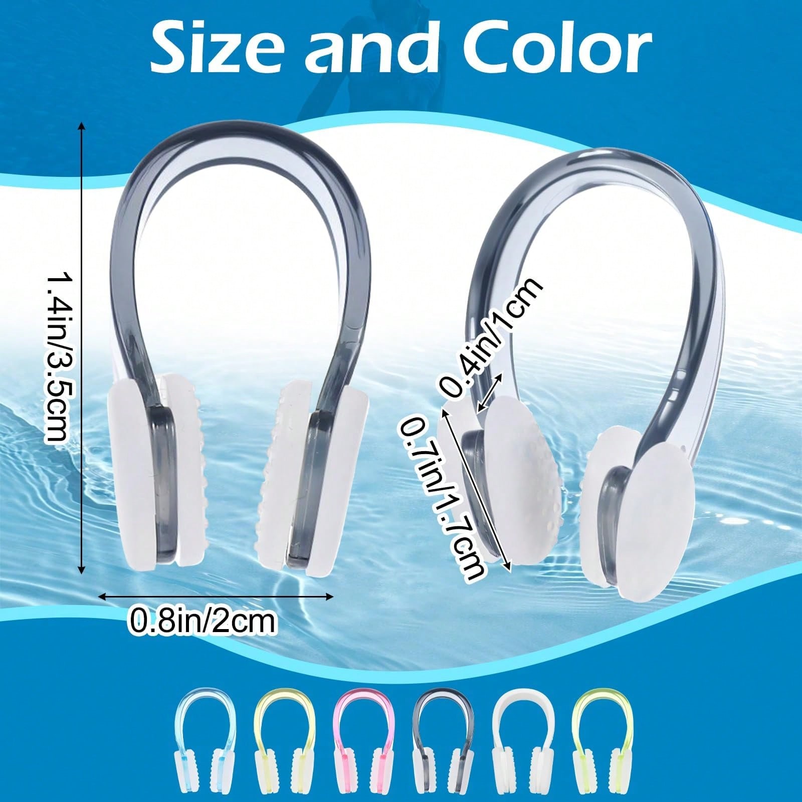 Clips Nasales de Silicona Impe - Aquatic Sports Swimming reseña y precio