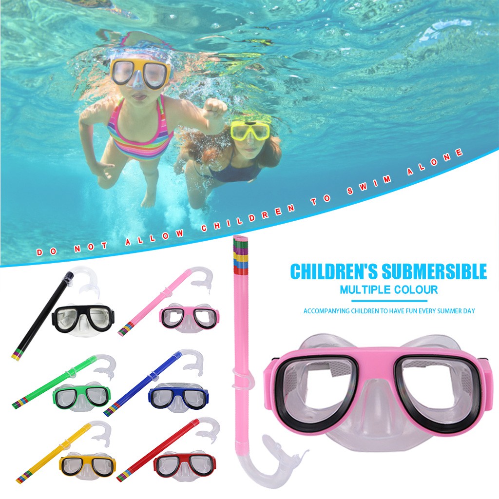 Gafas de buceo para niños de v - Snorkel Dry Top reseña y precio