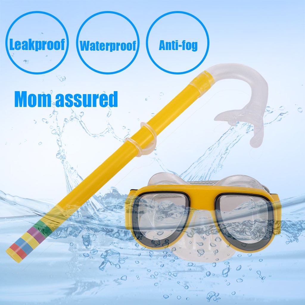 Gafas de buceo para niños de v - Snorkel Dry Top reseña y precio