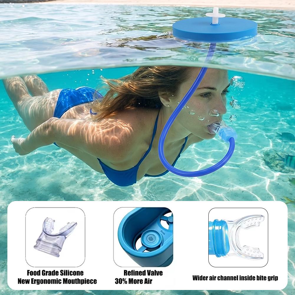 Tubo de Respiración para Buceo - Snorkel Dry Top reseña y precio