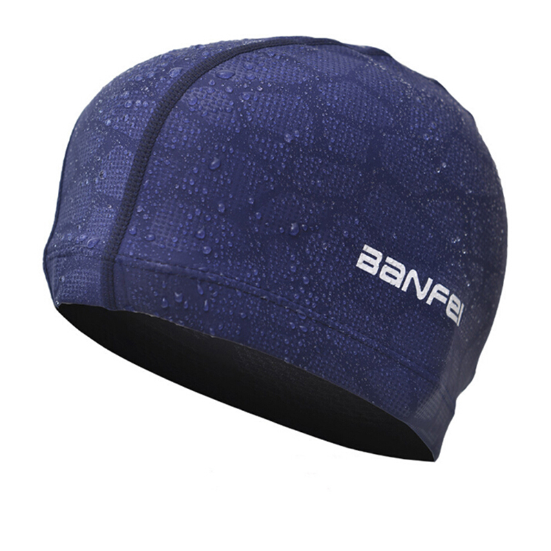 Fabric Swimming Cap Men Women  - Aquatic Sports Cap reseña y precio