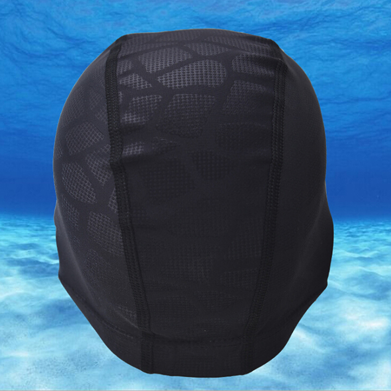 Fabric Swimming Cap Men Women  - Aquatic Sports Cap reseña y precio