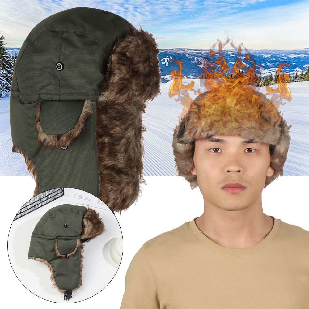 Trapper de invierno para hombr - Aquatic Sports Hat reseña y precio